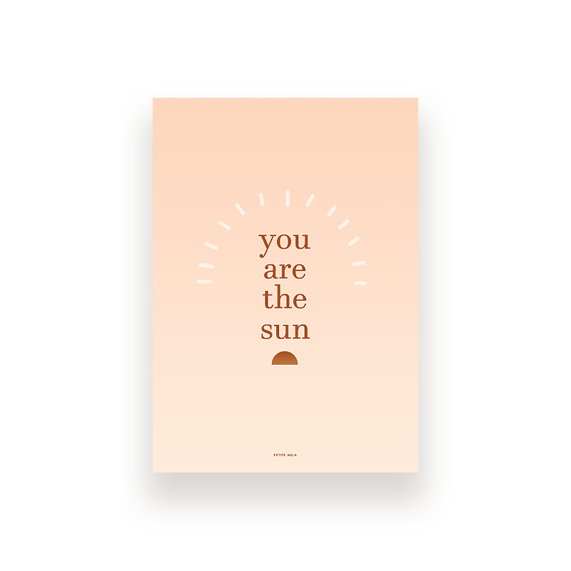 Carte You are the sun