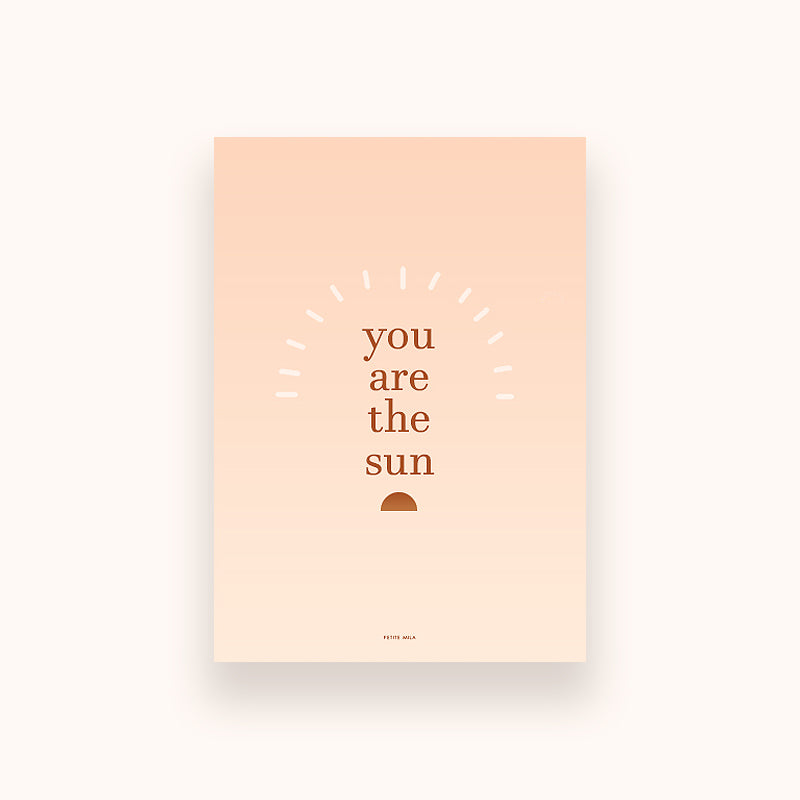Carte You are the sun