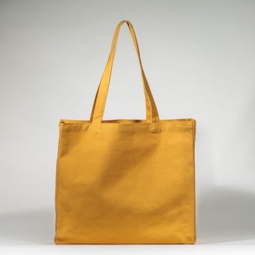 Mustard shopping bag With...