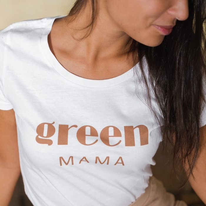 Tee shirt Green Mama