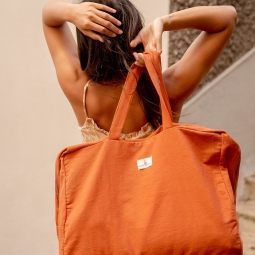 Terracotta weekend bag