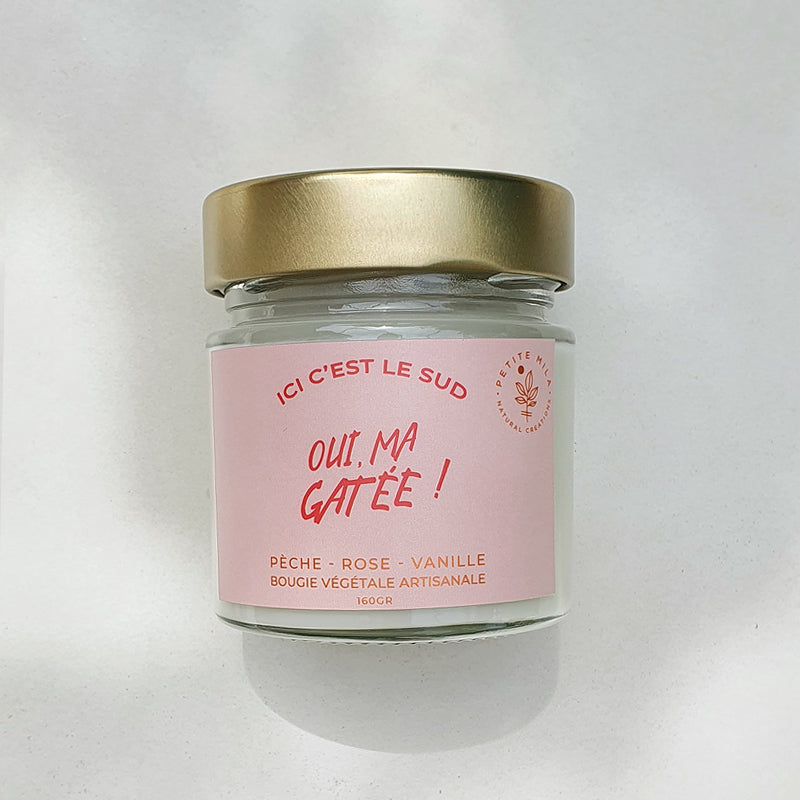 Bougie Oui, ma gâtée