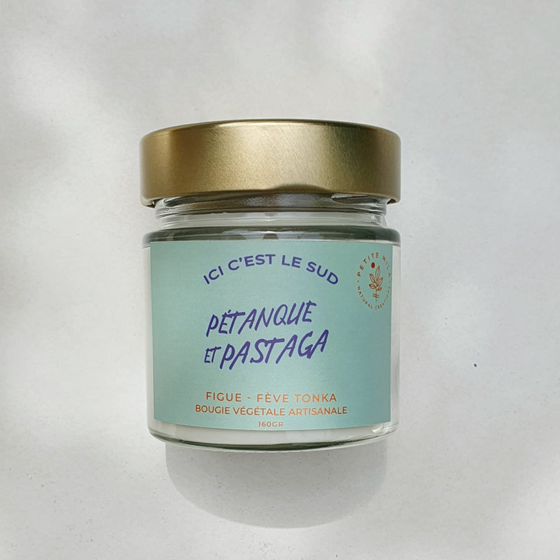 Bougie Pétanque et Pastaga