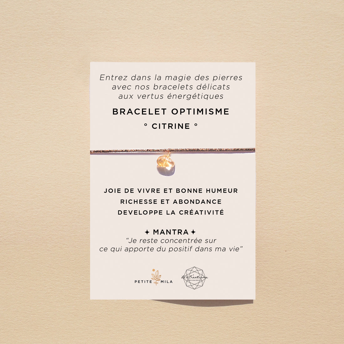 Bracelet Optimisme